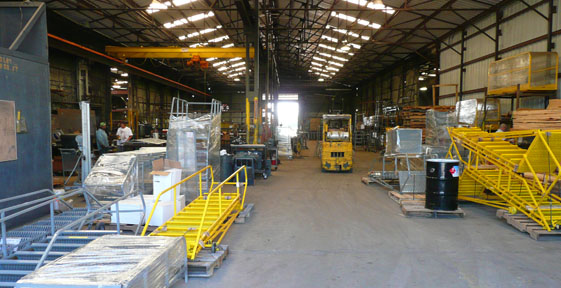View inside our Factory